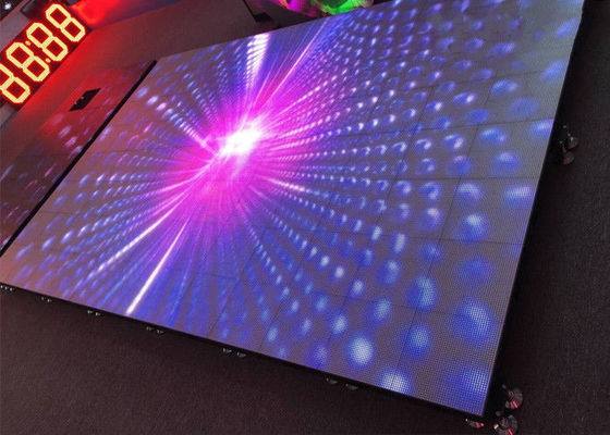 Affichage à LED de l'étape DIY 3D IP31 4.81mm Dance Floor pour le club de barre